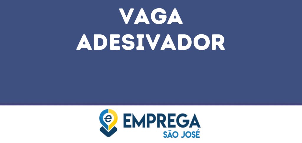 Adesivador-São José Dos Campos - Sp 1