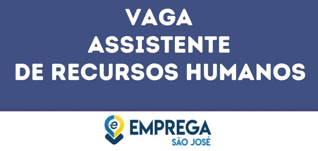 Assistente De Recursos Humanos-São José Dos Campos - Sp 1