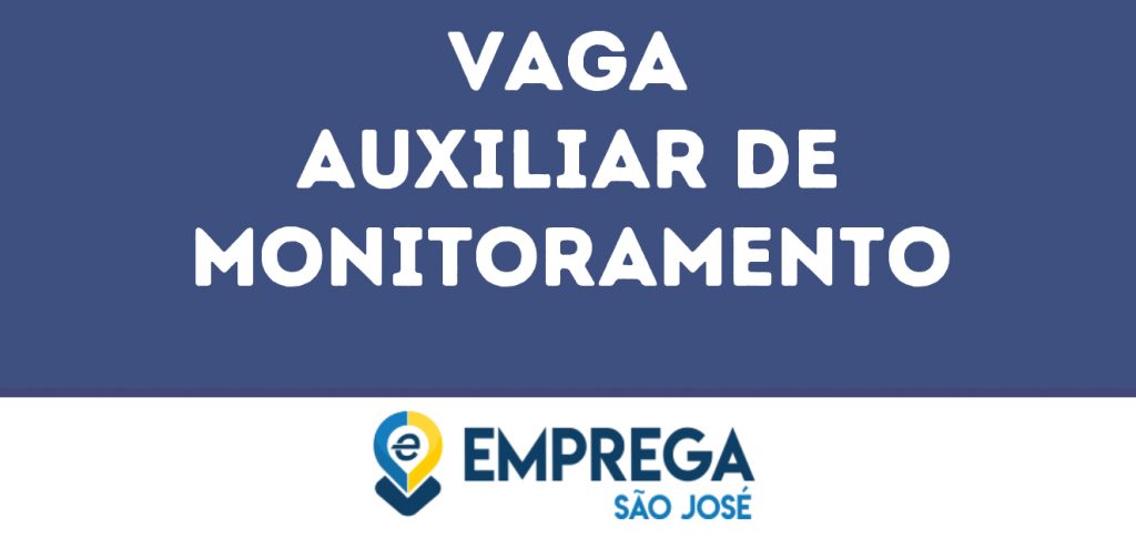 Auxiliar De Monitoramento-Guararema - Sp 1