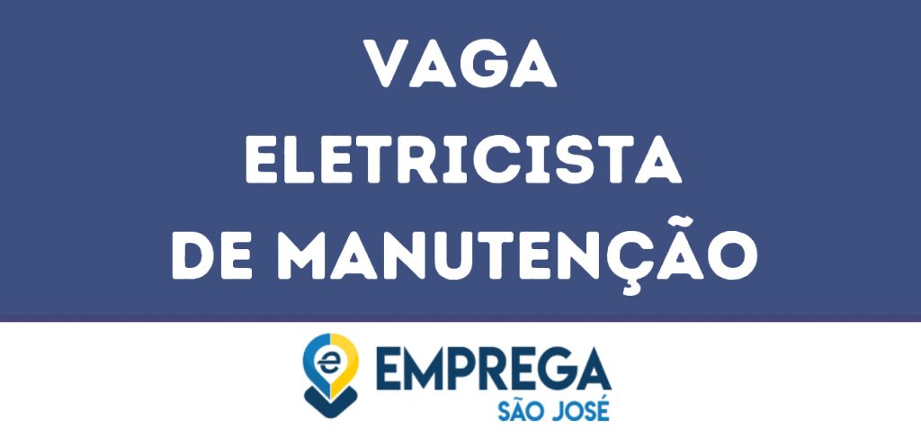 Eletricista De Manutenção-Caçapava - Sp 1