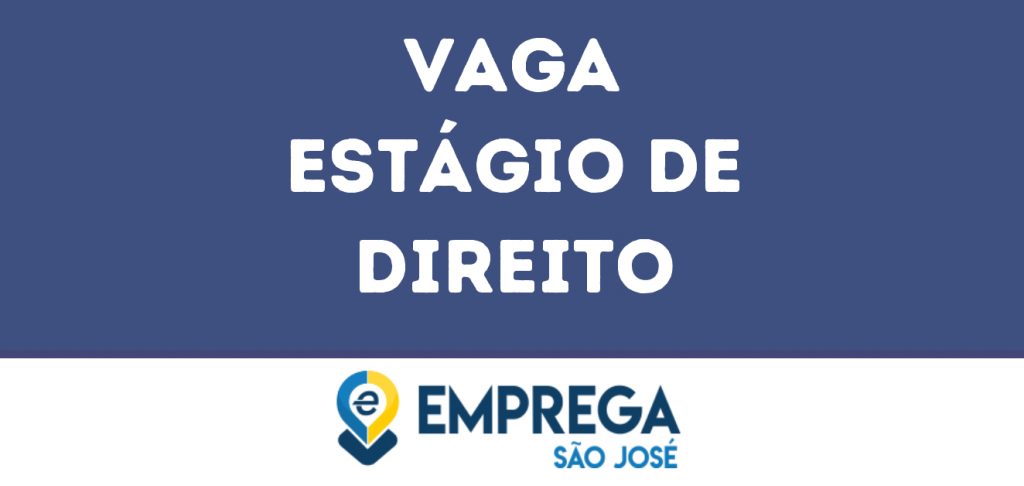 Estágio De Direito-São José Dos Campos - Sp 1