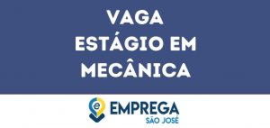 Estágio Em Mecânica-São José Dos Campos - Sp 12