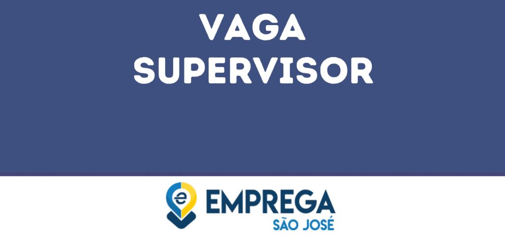 Supervisor-São José Dos Campos - Sp 1