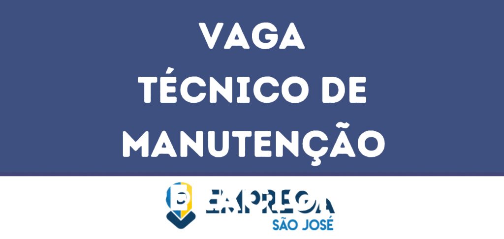 Técnico De Manutenção Operacional-São José Dos Campos - Sp 1