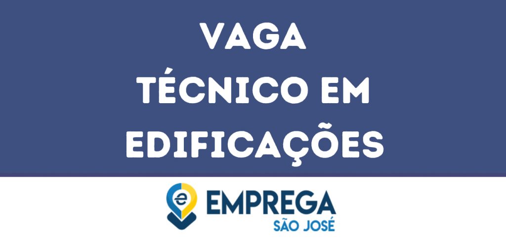 Técnico Em Edificações-São José Dos Campos - Sp 1