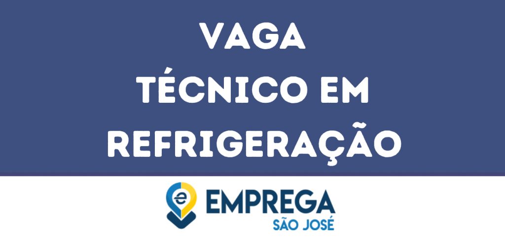 Técnico Em Refrigeração-Jacarei - Sp 1