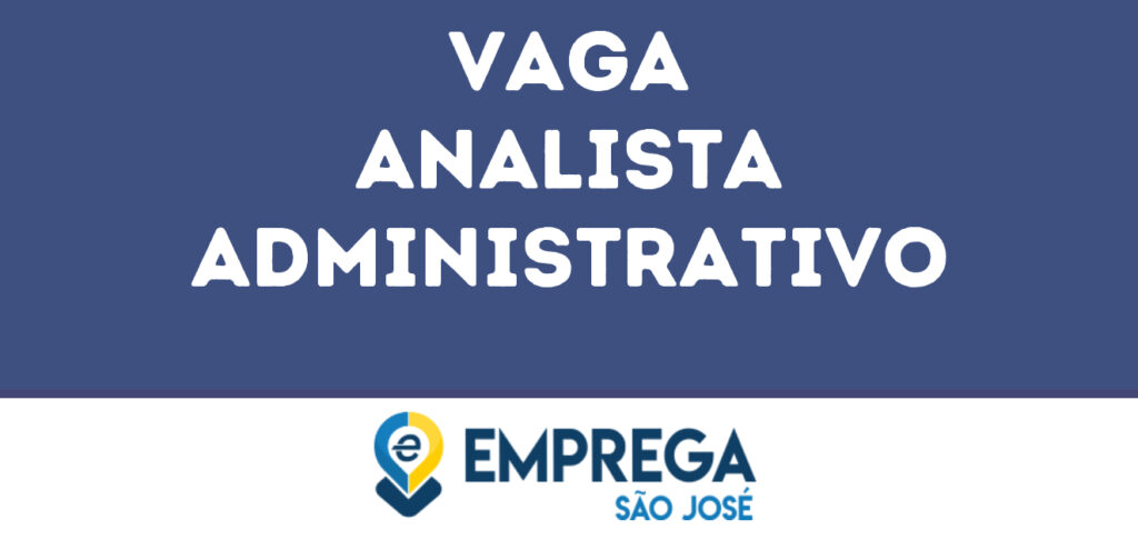 Analista Administrativo-São José Dos Campos - Sp 1