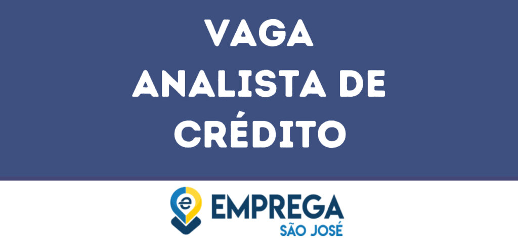 Analista De Crédito-Jacarei - Sp 1