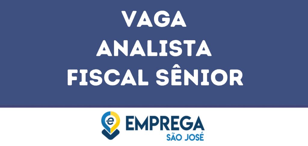 Analista Fiscal Sênior-Jacarei - Sp 1