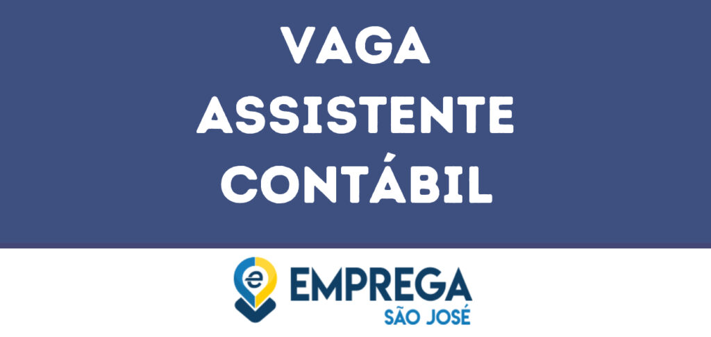 Assistente Contábil-Jacarei - Sp 1