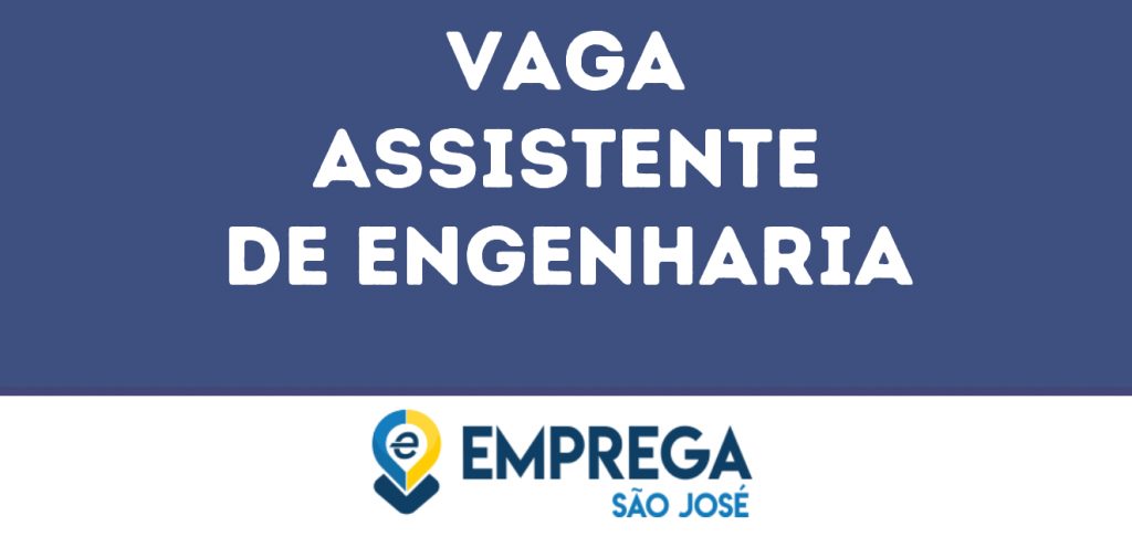 Assistente De Engenharia-Jacarei - Sp 1