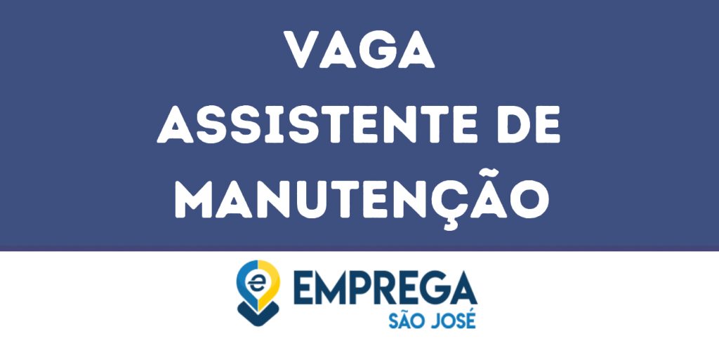 Assistente De Manutenção-Caçapava - Sp 1