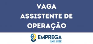 Assistente De Operação-São José Dos Campos - Sp 15