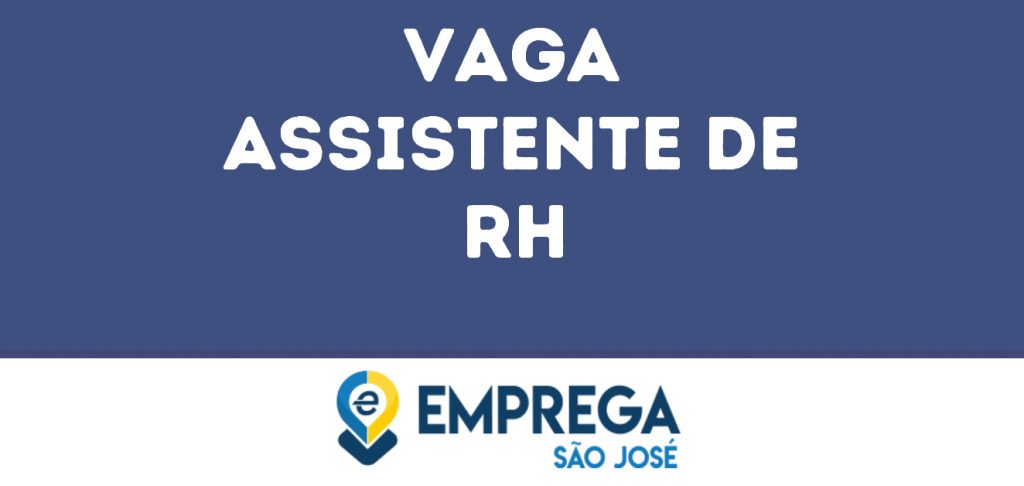 Assistente De Rh-Caçapava - Sp 1