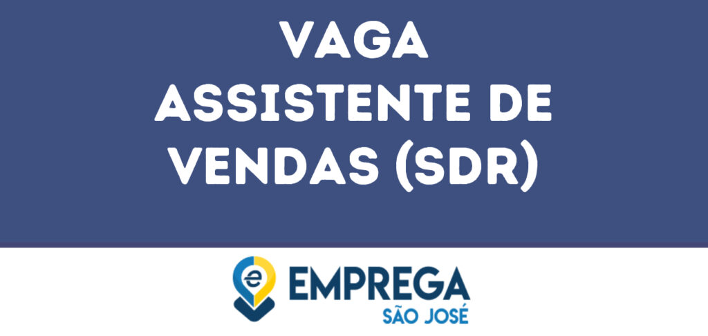 Assistente De Vendas (Sdr)-São José Dos Campos - Sp 1