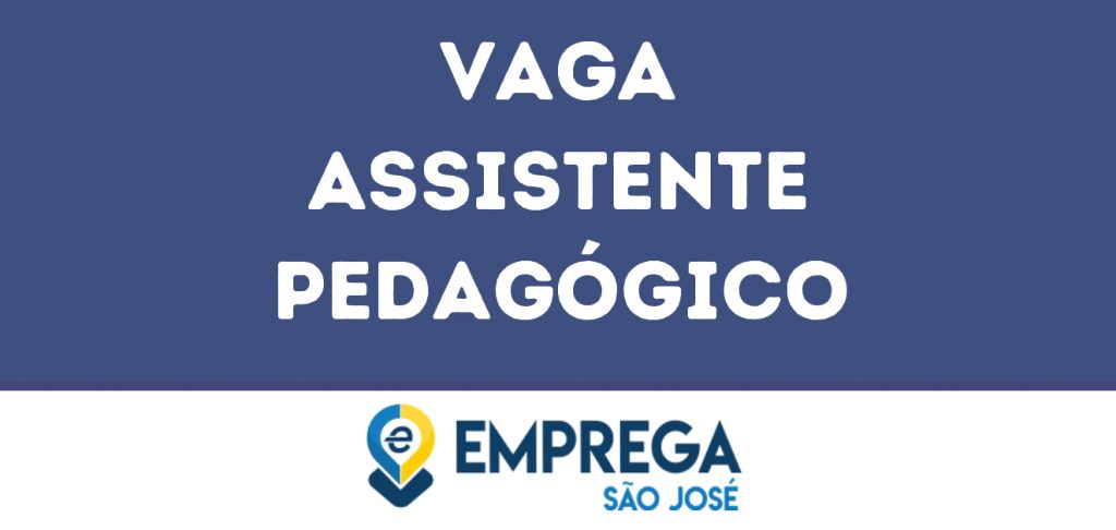 Assistente Pedagógico-São José Dos Campos - Sp 1