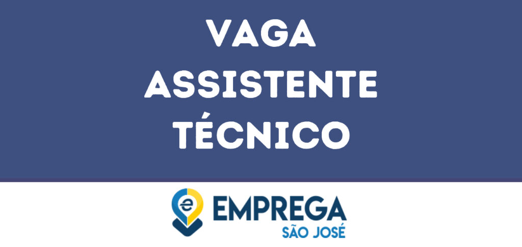 Assistente Técnico-São José Dos Campos - Sp 1