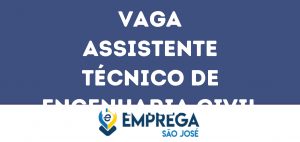 Assistente Técnico De Engenharia Civil-São José Dos Campos - Sp 10