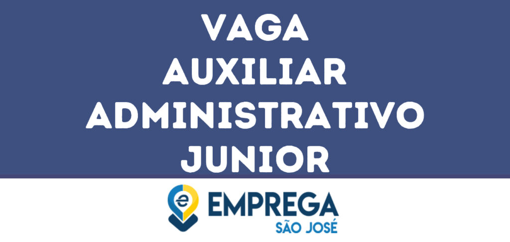 Auxiliar Administrativo Junior-São José Dos Campos - Sp 1