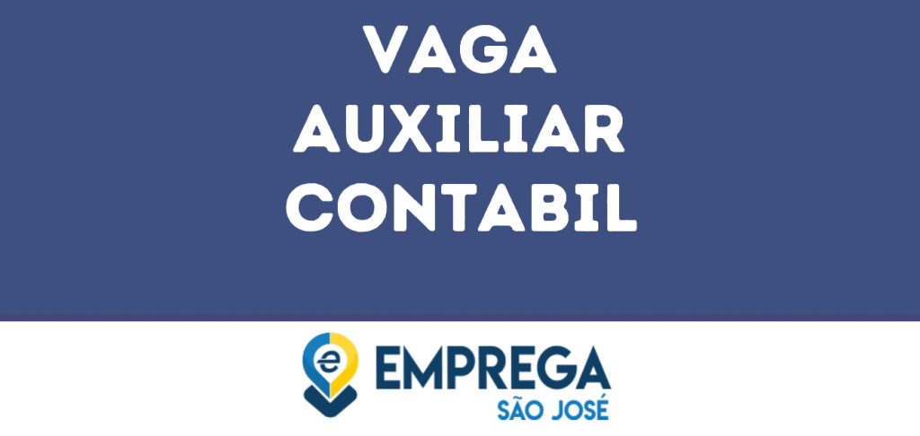 Auxiliar Contabil-São José Dos Campos - Sp 1