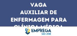 Auxiliar De Enfermagem Para Clínica Médica-São José Dos Campos - Sp 1