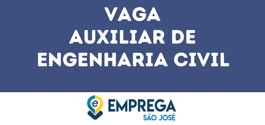 Auxiliar De Engenharia Civil-Jacarei - Sp 1