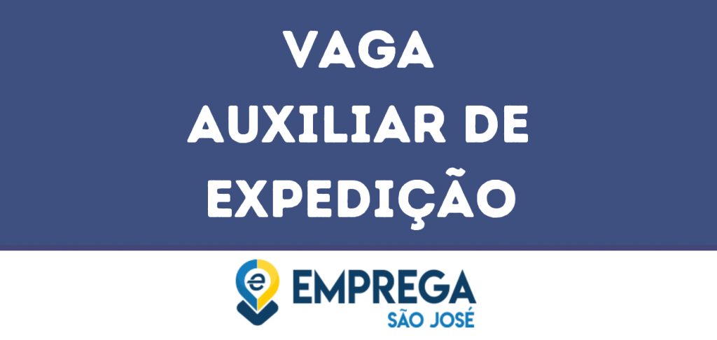 Auxiliar De Expedição-São José Dos Campos - Sp 1