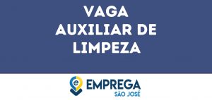 Auxiliar De Limpeza-São José Dos Campos - Sp 4