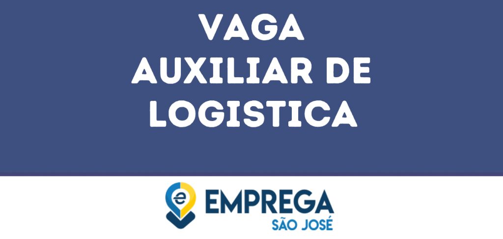 Auxiliar De Logistica-Jacarei - Sp 1