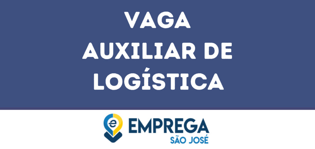 Auxiliar De Logística-Jacarei - Sp 1