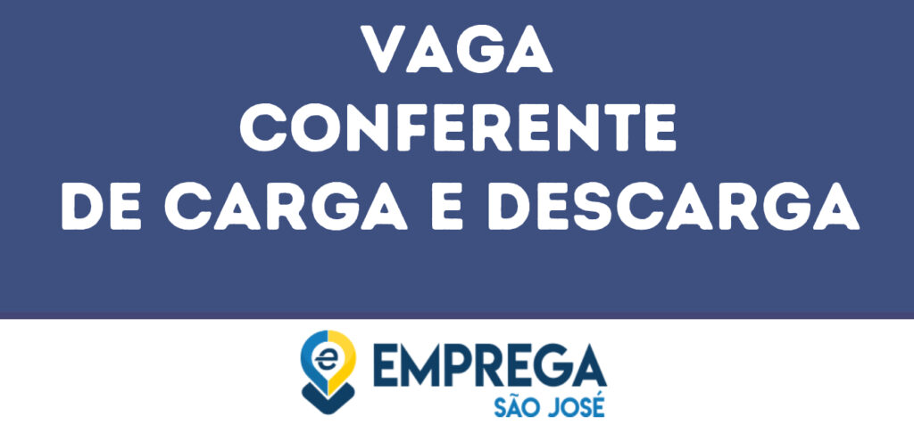 Conferente De Carga E Descarga-Guararema - Sp 1