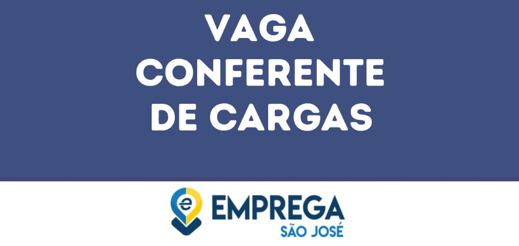 Conferente De Cargas-Guararema - Sp 1