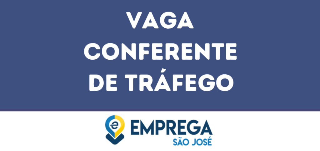 Conferente De Tráfego-São José Dos Campos - Sp 1