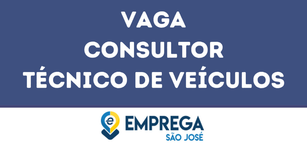 Consultor Técnico De Veículos-São José Dos Campos - Sp 1