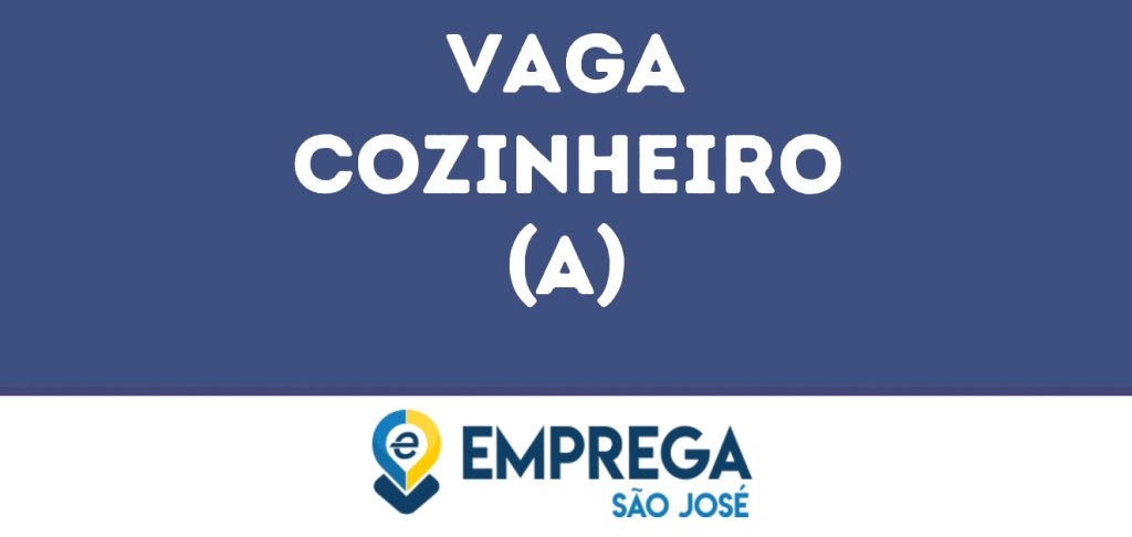 Cozinheiro (A)-São José Dos Campos - Sp 1