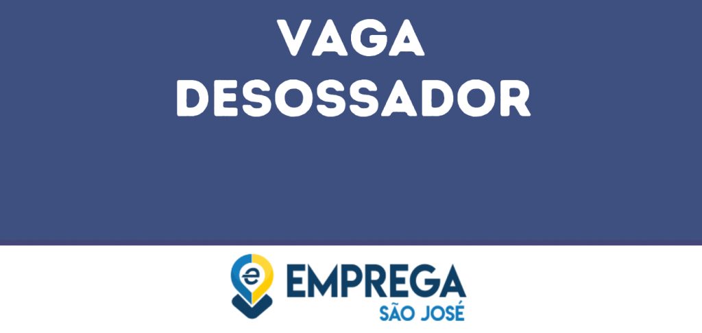 Desossador-São José Dos Campos - Sp 1