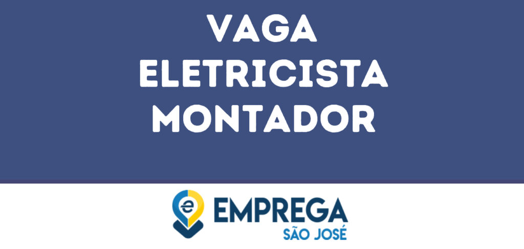 Eletricista Montador-Jacarei - Sp 1