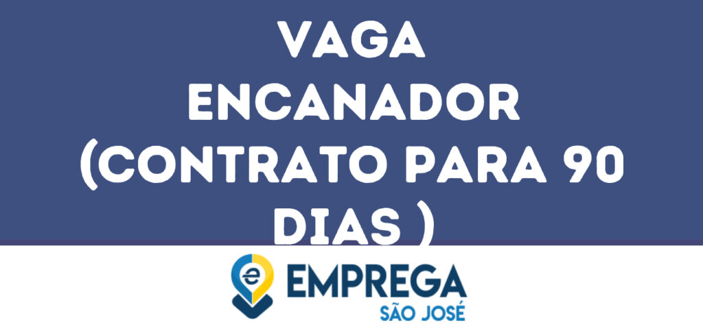 Encanador (Contrato Para 90 Dias )-Jacarei - Sp 1