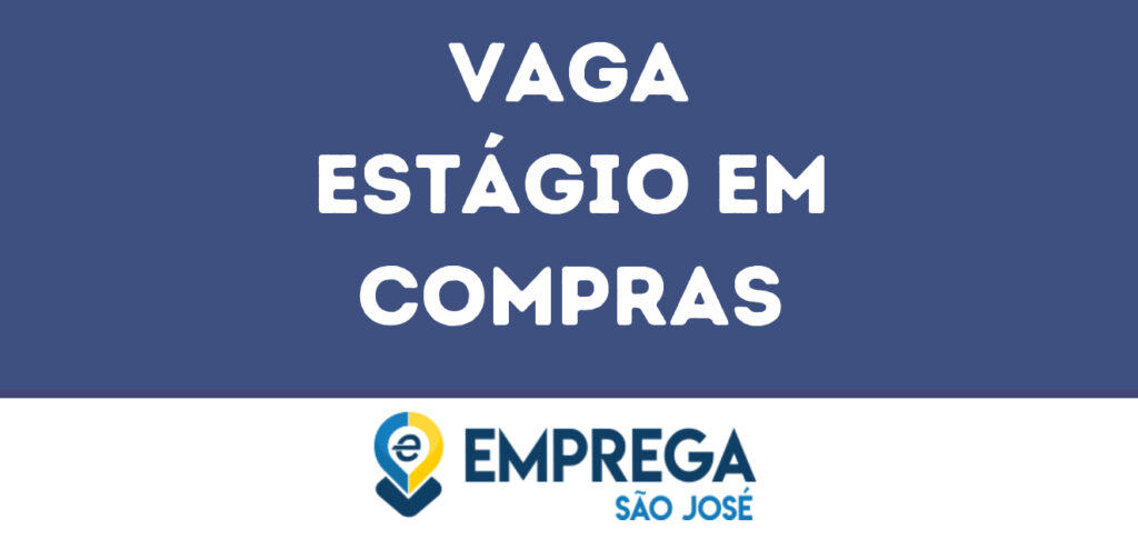 Estágio Em Compras-Jacarei - Sp 1