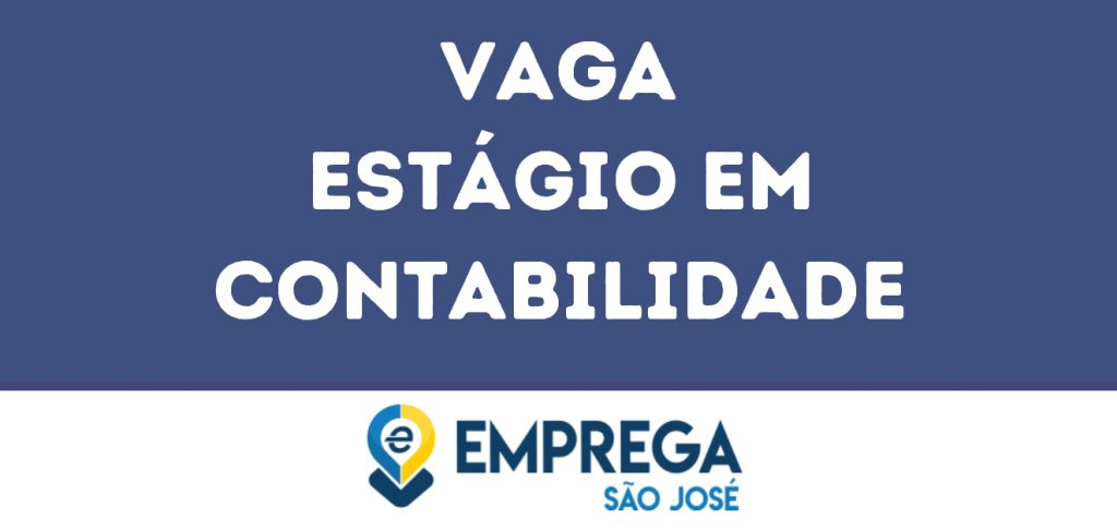 Estágio Em Contabilidade-São José Dos Campos - Sp 1