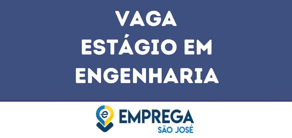 Estágio Em Engenharia-Jacarei - Sp 1