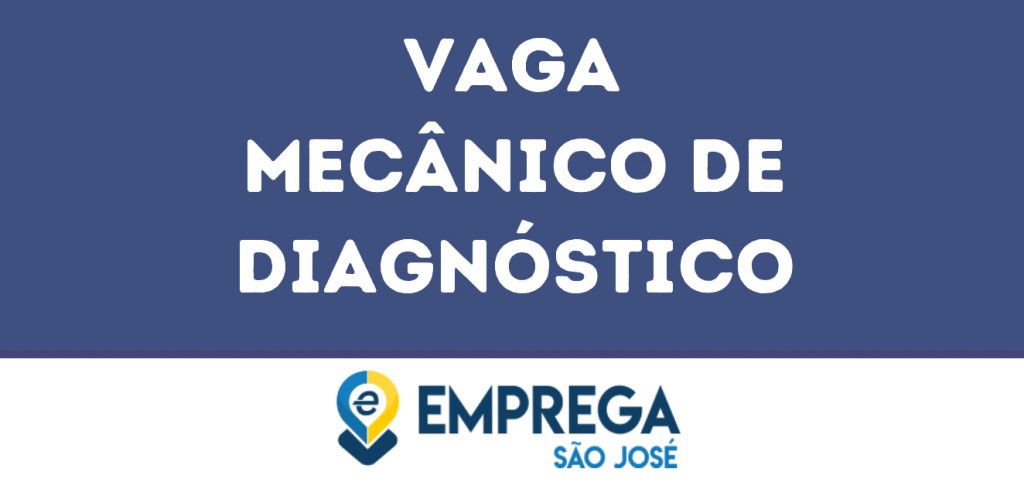 Mecânico De Diagnóstico-São José Dos Campos - Sp 1