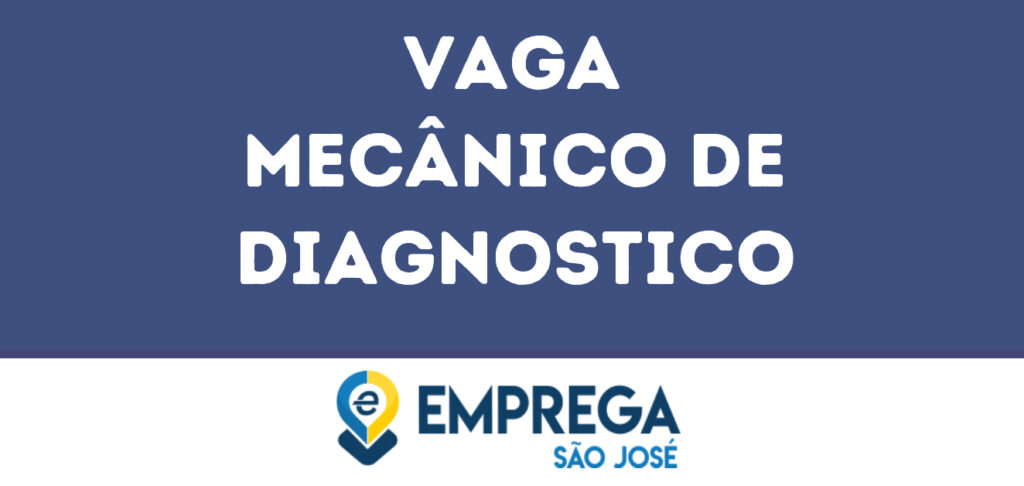 Mecânico De Diagnostico-São José Dos Campos - Sp 1