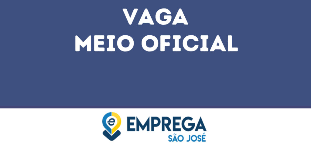 Meio Oficial-Jacarei - Sp 1