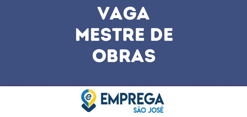 Mestre De Obras-São José Dos Campos - Sp 1