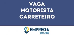 Motorista Carreteiro-São José Dos Campos - Sp 1