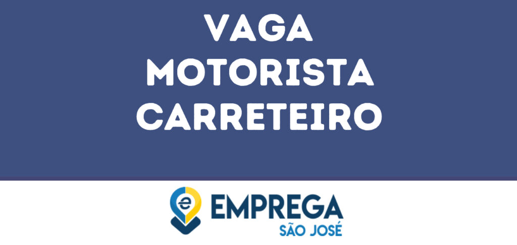 Motorista Carreteiro-Jacarei - Sp 1