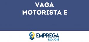 Motorista E-São José Dos Campos - Sp 6