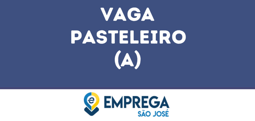 Pasteleiro (A)-São José Dos Campos - Sp 1