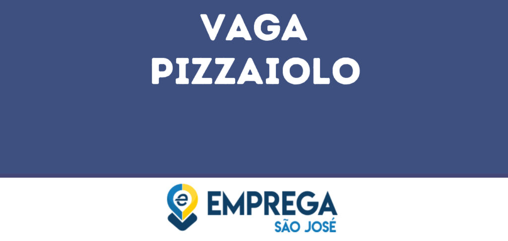 Pizzaiolo-São José Dos Campos - Sp 1